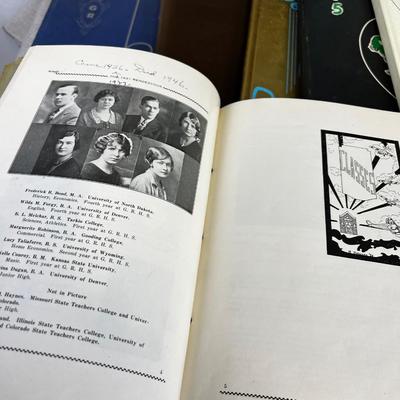Lincoln High School Yearbook Green River Rendezvous 1940 to 1974 Inclusive