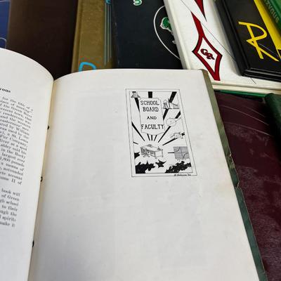 Lincoln High School Yearbook Green River Rendezvous 1940 to 1974 Inclusive