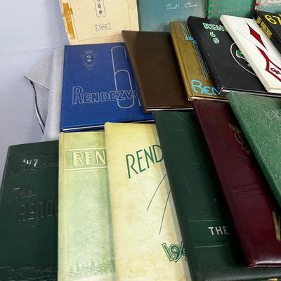 Lincoln High School Yearbook Green River Rendezvous 1940 to 1974 Inclusive
