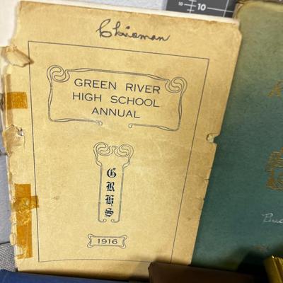 Lincoln High School Yearbook Green River Rendezvous 1940 to 1974 Inclusive