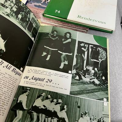 Lincoln High School Yearbook Green River Rendezvous 1940 to 1974 Inclusive