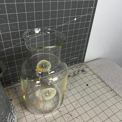 3 Pitchers - 2 Glass and 1 Tin