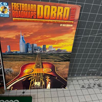 Guitar DOBRO Guitar instruction books and CD's