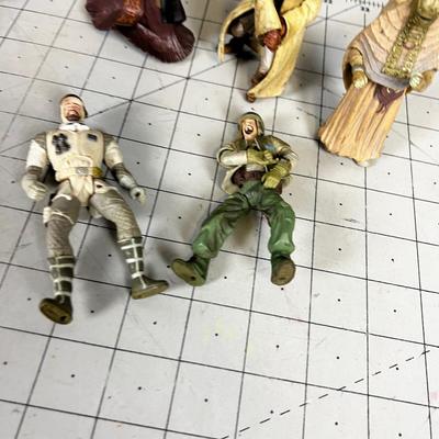 5 Star Wars Figures 3" Tal