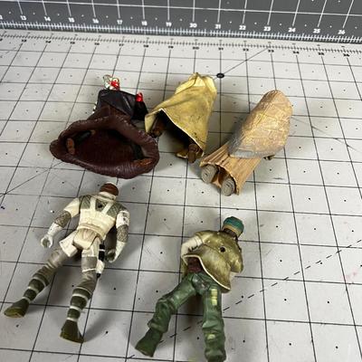5 Star Wars Figures 3" Tal