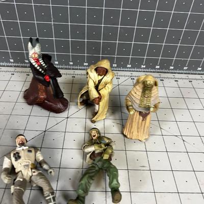 5 Star Wars Figures 3" Tal