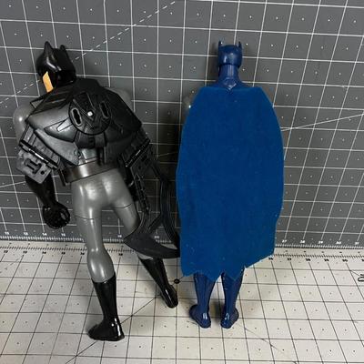 2 Bat Man Figures
