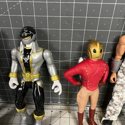 Figurines: Thor, Cobra Ninja, Plus some more