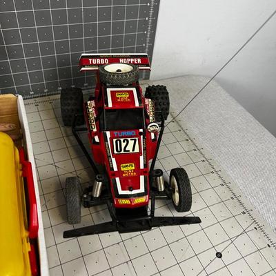 Mixed lot of TOYS: Ball, RC Car, Robot 