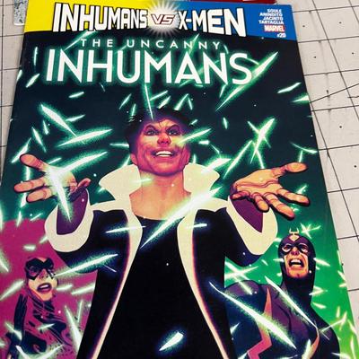 Comics: Inhumans, X-Men and Harley Quin