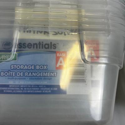 20 Small Plastic Tubs/Storage Boxes