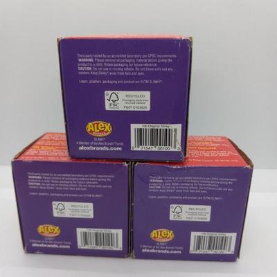  2014 Original Slinky Walking Spring Toy! - Made In U.S.A. Lot of 3 NEW!