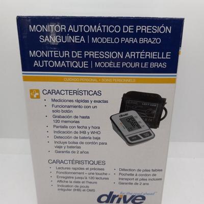 Drive - Easy to Use Automatic Blood Pressure Monitor Upper Arm Model WHO