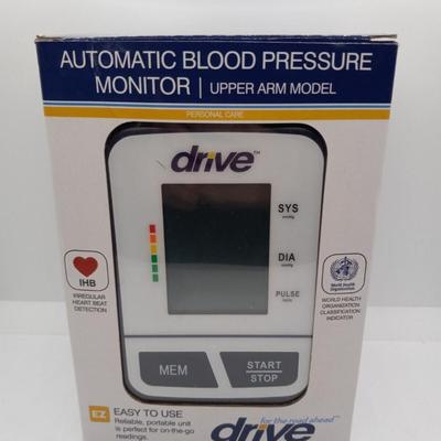Drive - Easy to Use Automatic Blood Pressure Monitor Upper Arm Model WHO
