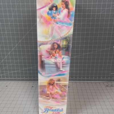  Vintage 1989 Hasbro My Beautiful Doll "Rosemary" w/ Box & Accessories 