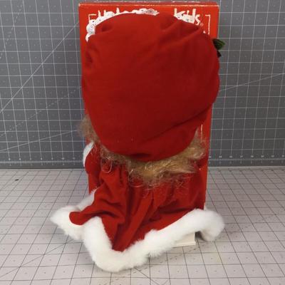  Vintage Collectible Santa's Best Undercover Kids Alycia Animated Christmas Doll 