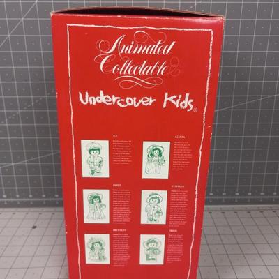  Vintage Collectible Santa's Best Undercover Kids Alycia Animated Christmas Doll 
