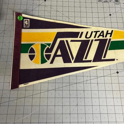 Vintage Wincraft Utah Jazz NBA Pennant