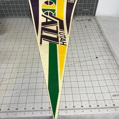 Vintage Wincraft Utah Jazz NBA Pennant