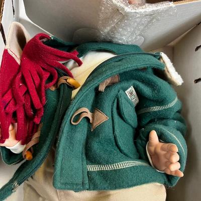 Fayzah Spanos Doll "Hans" NEW in the Box 
