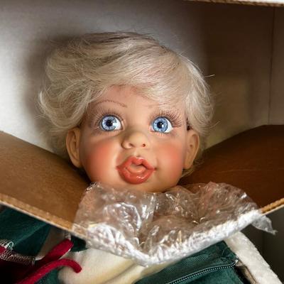 Fayzah Spanos Doll "Hans" NEW in the Box 