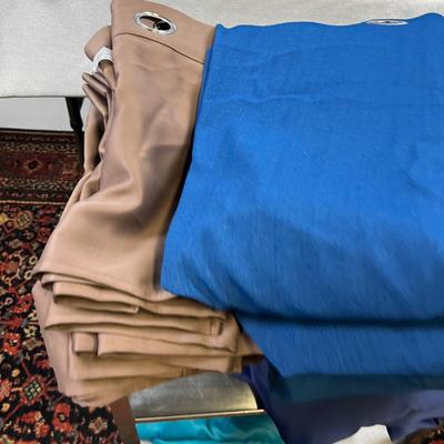 Many (6) Sets of Curtains from 18" Valance to 84" Window Cover 
