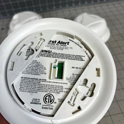 3 First Alert Smoke Alarms