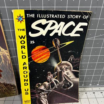 Comic Books The Illustrated Story of Ghosts, Space and Indians 