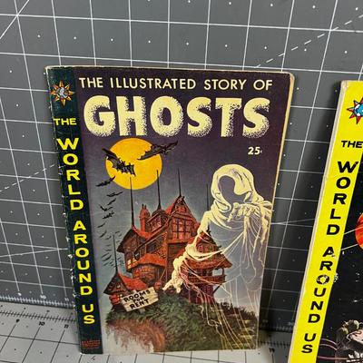 Comic Books The Illustrated Story of Ghosts, Space and Indians 