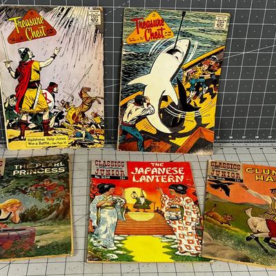 Treasure Chest Comic - Classics Illustrated Junior Comics