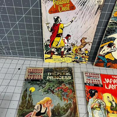 Treasure Chest Comic - Classics Illustrated Junior Comics