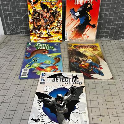 DC Comics (5): Batman , Wonder Woman Wonder Women, Green Lantern