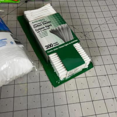 Band Aids, Q-Tips and Cotton Pads