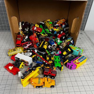 Big Box of DIE CAST TOYS