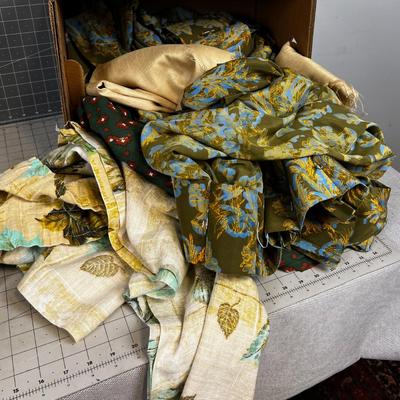 Vintage Curtains and Fabrics