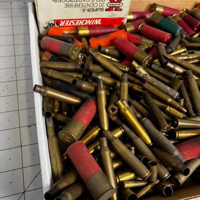 Tray  Ammo some live some just Brass