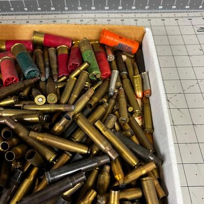 Tray  Ammo some live some just Brass