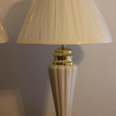 29" Pair of Table Lamps