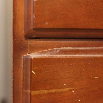 KINCAID Pair of 3 Drawer Side Tables