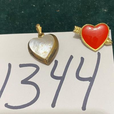 Vintage Heart Locket Pendant
