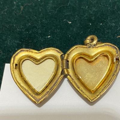 Vintage Heart Locket Pendant