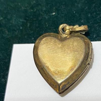 Vintage Heart Locket Pendant