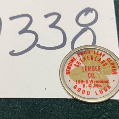 Vintage Sutherland Good Luck Token