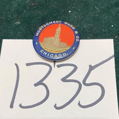 Vintage Montgomery Wards Button