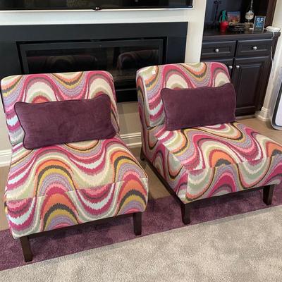 Pair of lovely occasional chairs