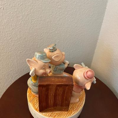Disney 3 Little Pigs music box