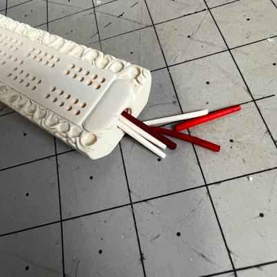 Cribbage Board Antique 