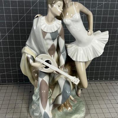 LLADRO "Romance" #4831 Argyle Guy and Dancer Lady