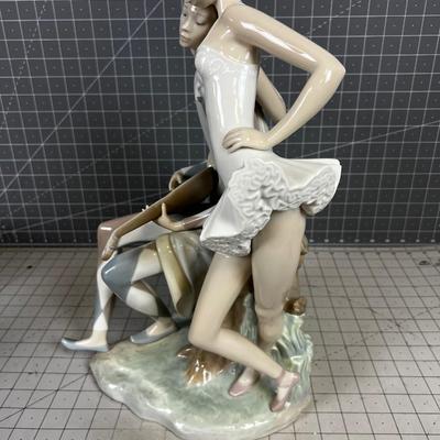 LLADRO "Romance" #4831 Argyle Guy and Dancer Lady