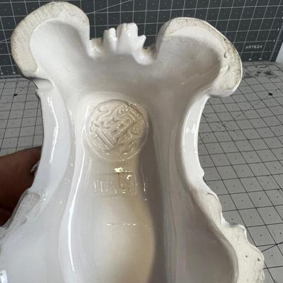 Italian WHITE Centerpiece of Cherubs
